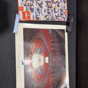 Edmonton Oilers 2016 Opening Night Arena Poster and Player Photo Collage