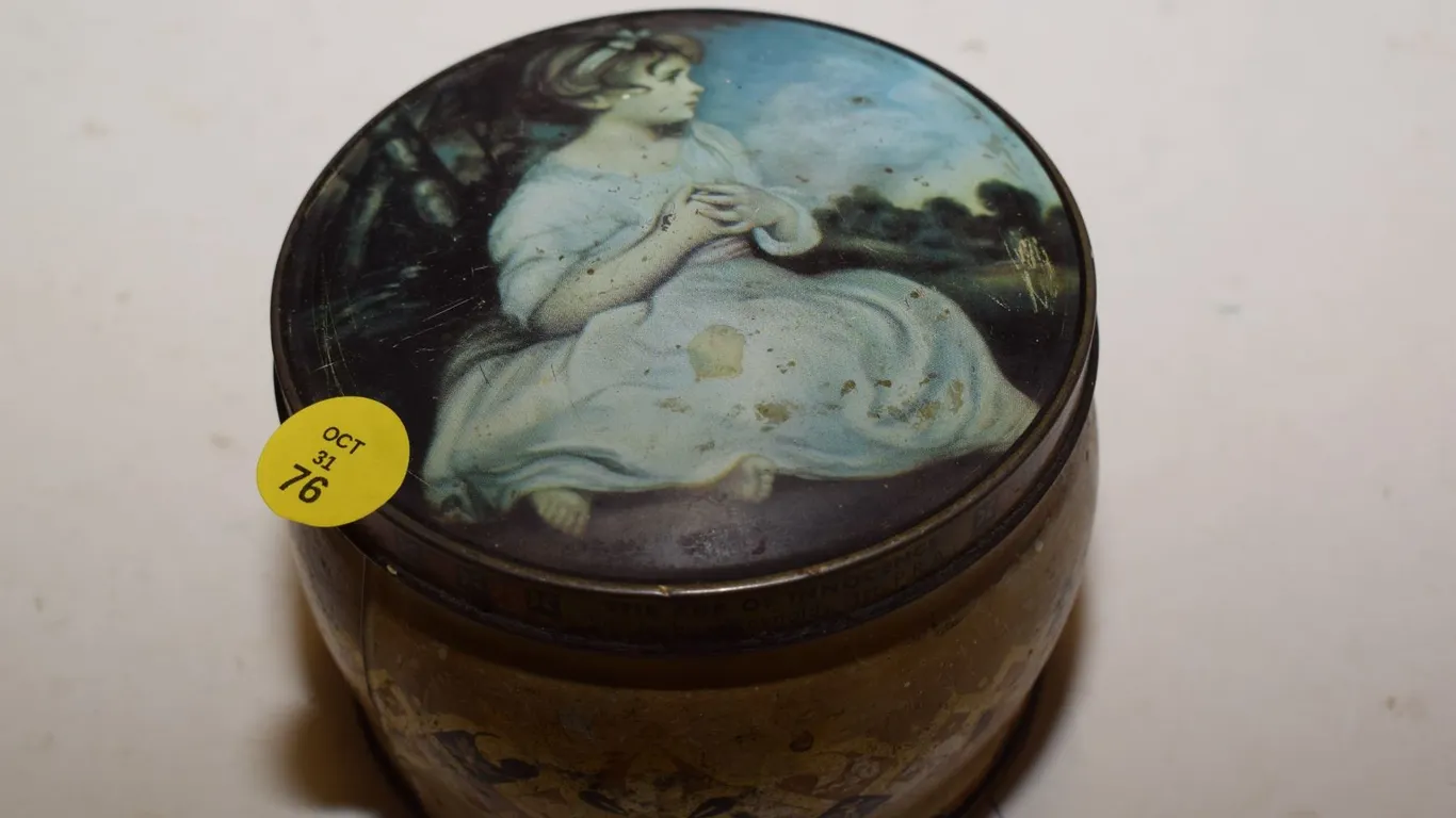Antique Toffee Tin