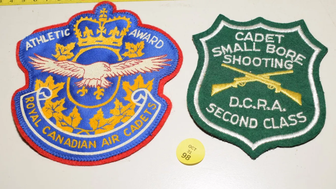 Vintage Military Cadet Crests/Patches
