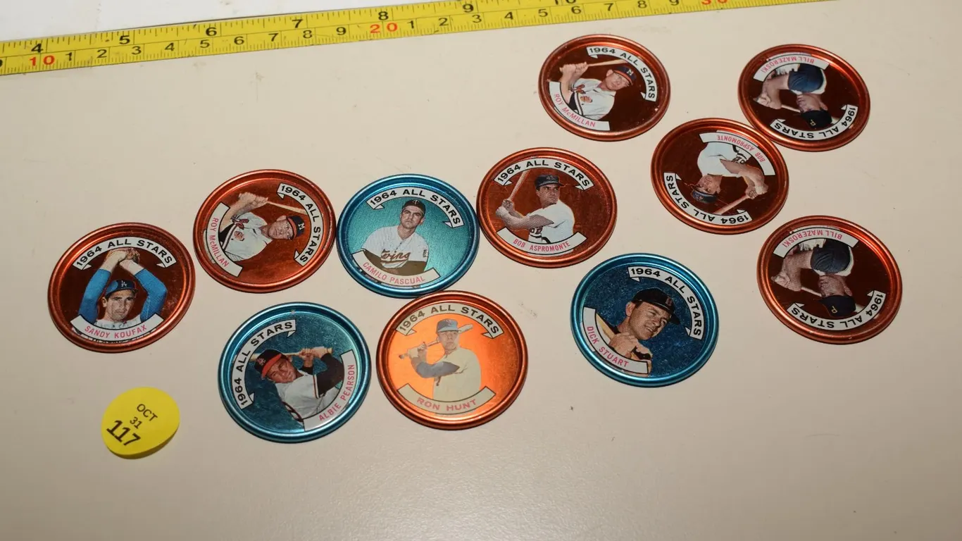 1964 Baseball Coins