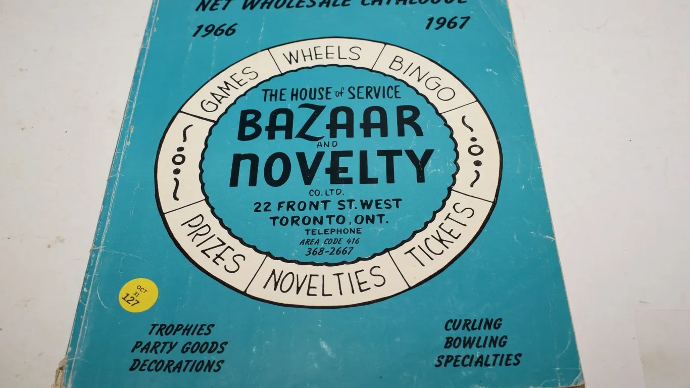 1966 Novelty Catalog – Toronto