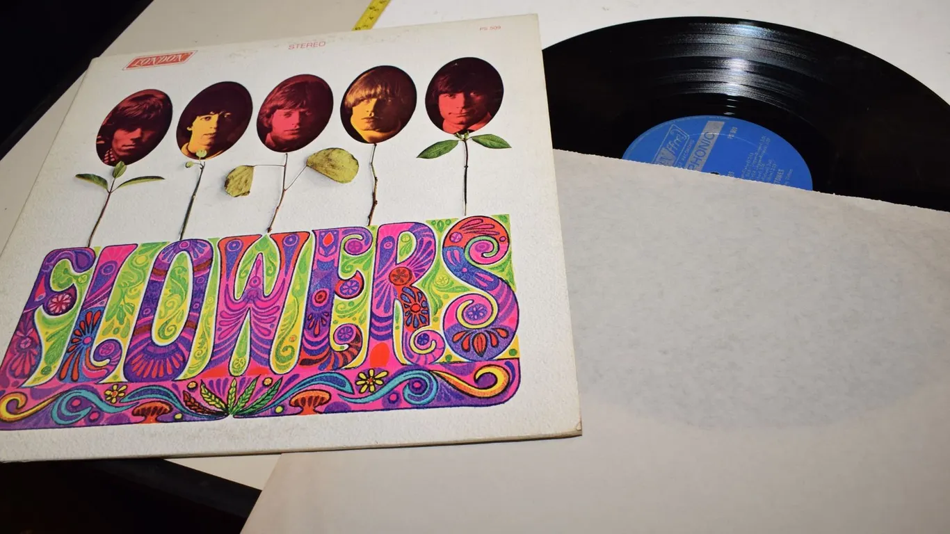 Rolling Stones “Flowers” LP Record