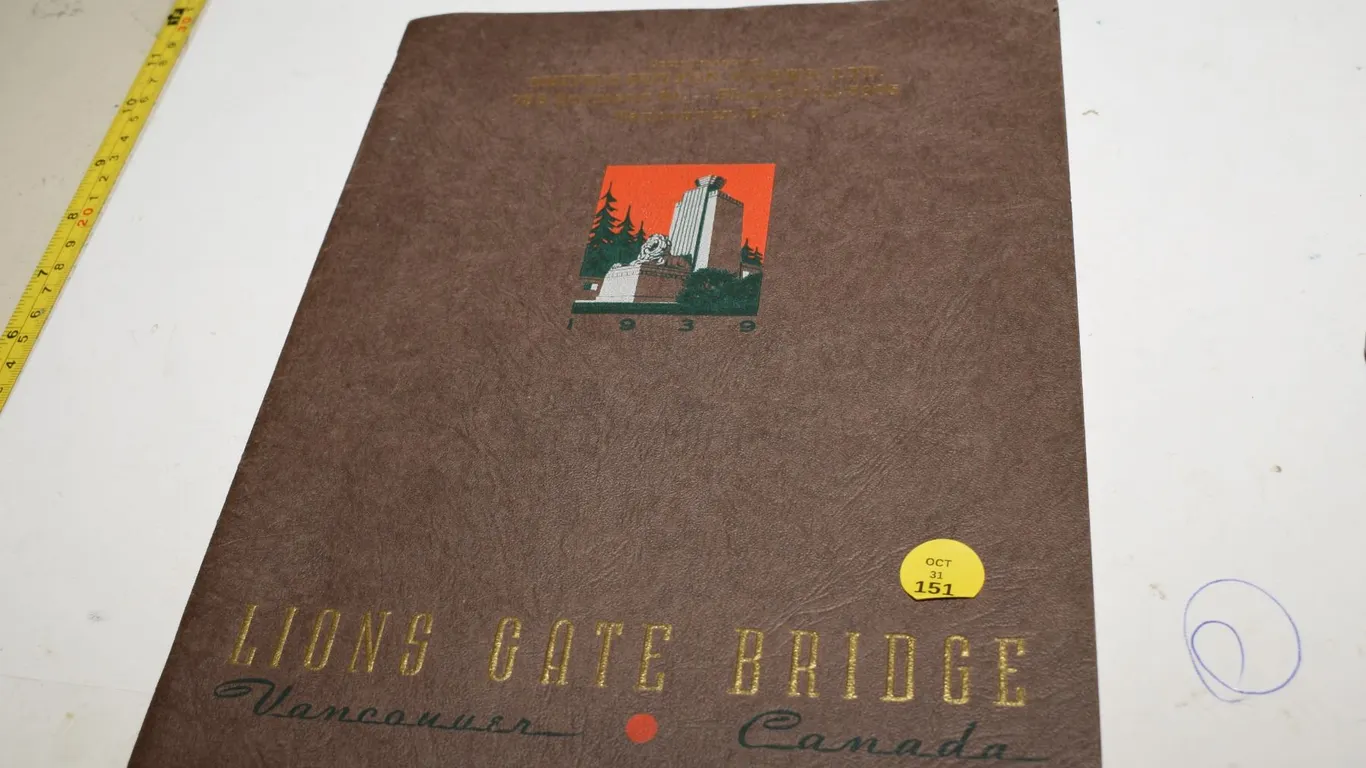 1939 Vancouver Booklet