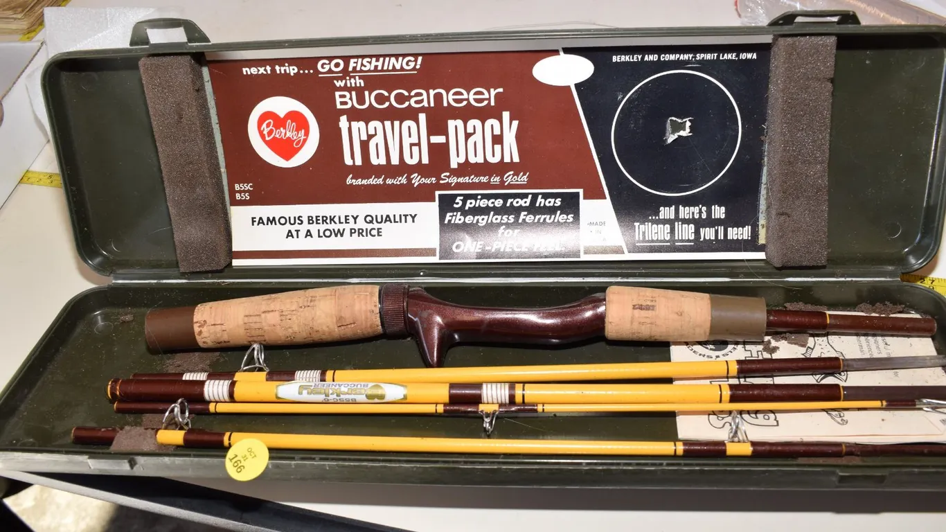 Berkley Travel Fishing Rod in Case