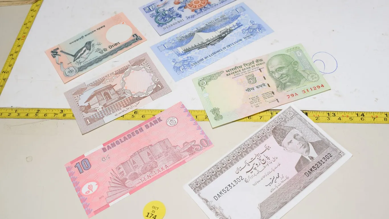 Assorted Foreign Banknotes