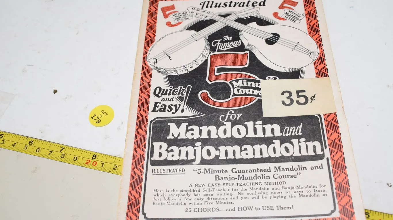 35¢ Banjo & Mandolin 5-Minute Course