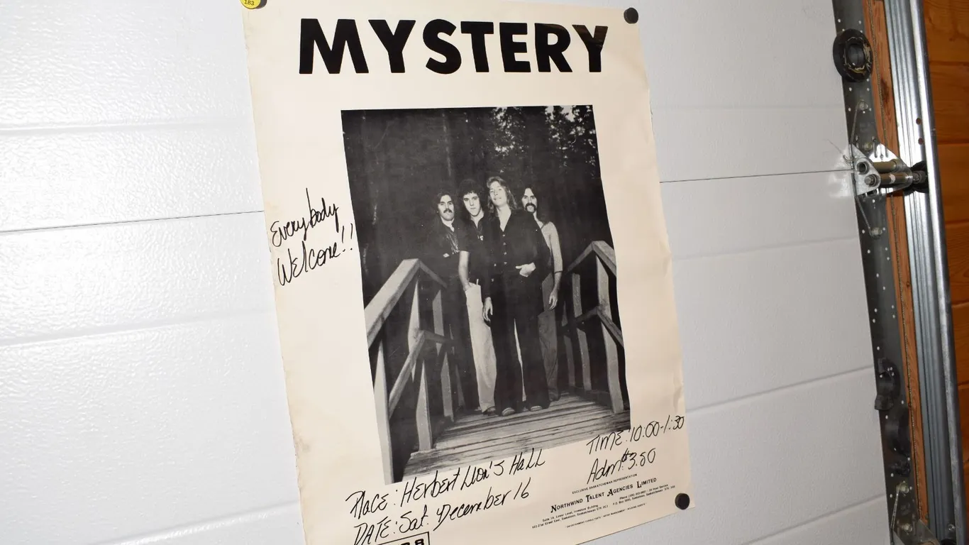 Early Sask “Mystery” Music Poster