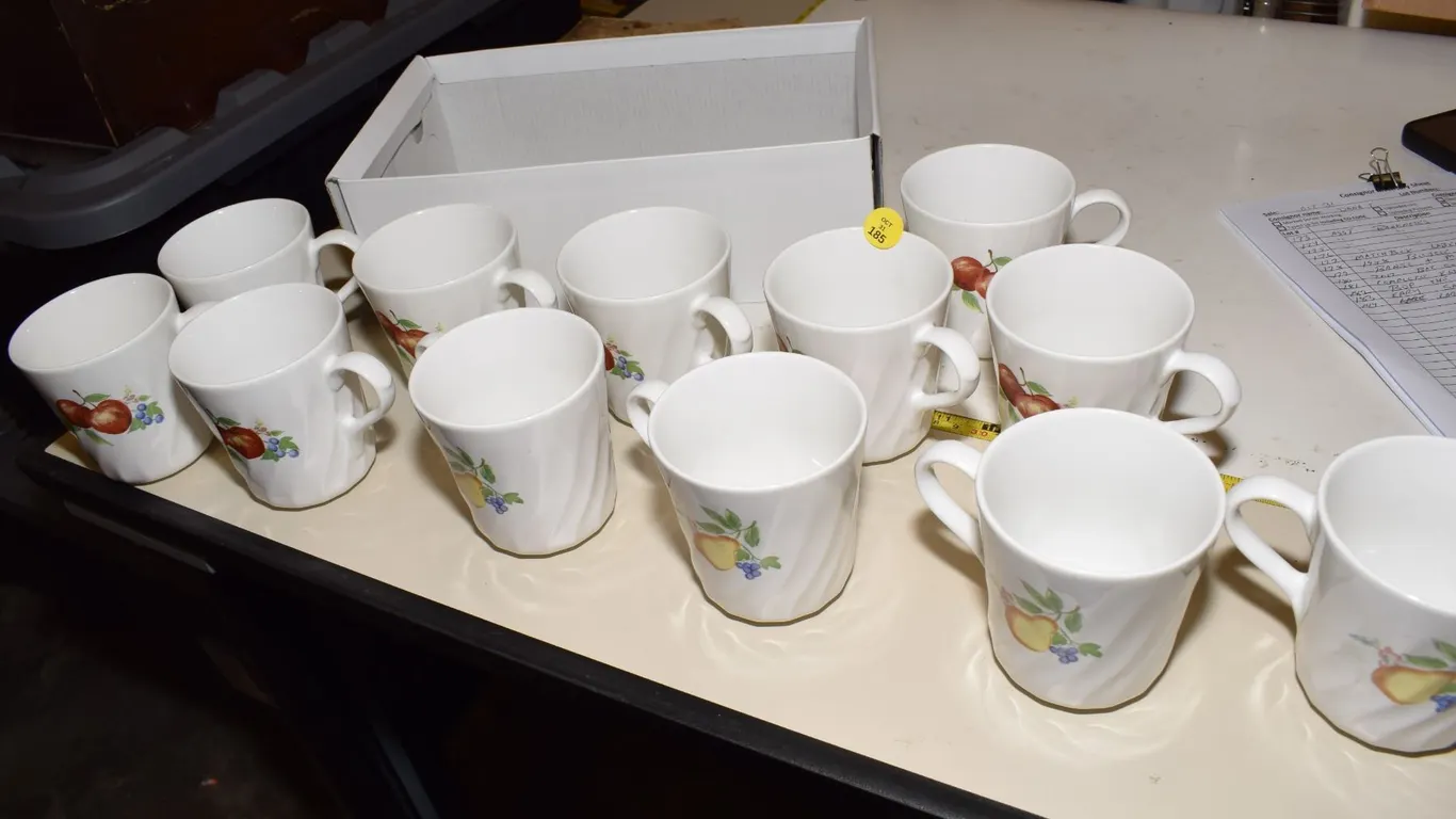 NOS Corelle Coordinates Coffee Cups