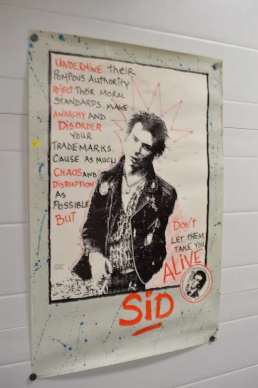 1987 Sid Vicious Poster