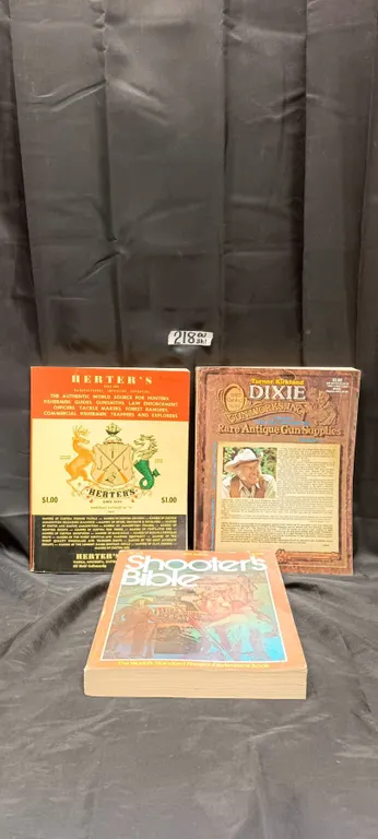 (3) Vintage Gun Catalogues – Herter’s, Dixie, etc.