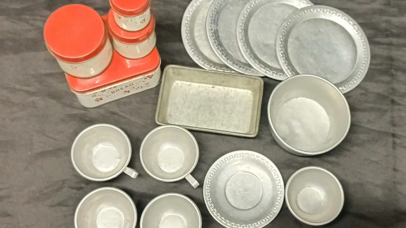 Vintage Children’s Toy Kitchen Set
