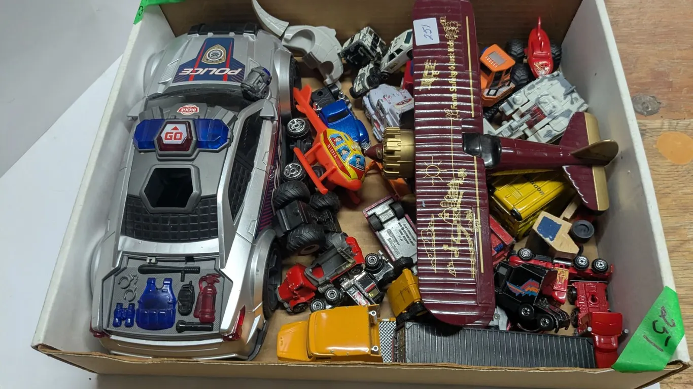 Assorted Toy Vehicle Lot