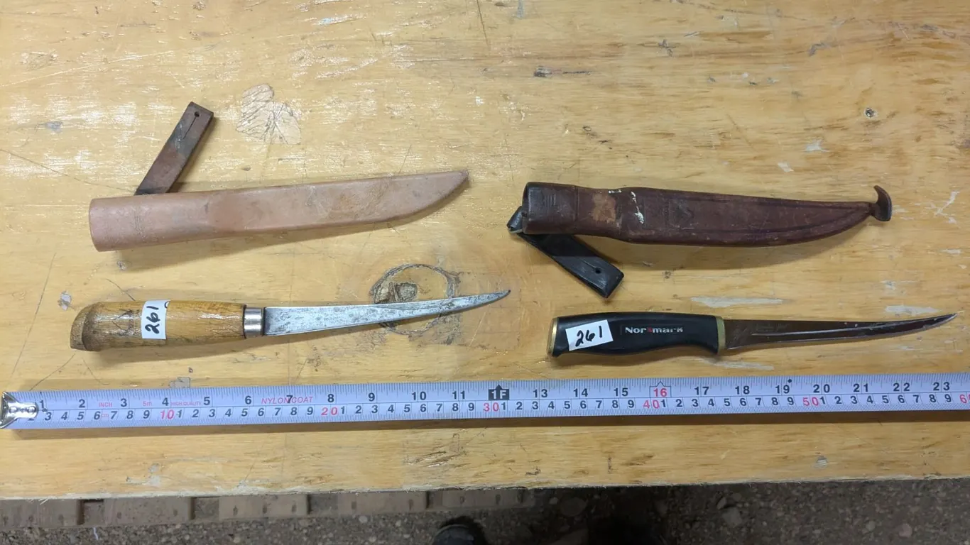 Normark & Scan-Can Fillet Knives w/ Sheath