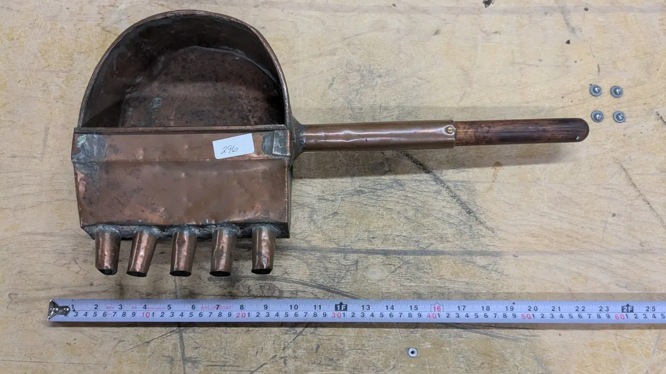 Antique Candle Maker Pot – Solid Brass