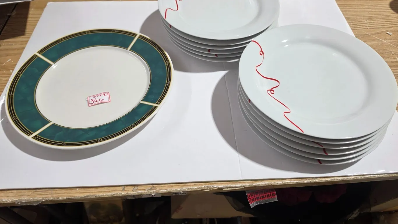 Lot of Assorted Plates