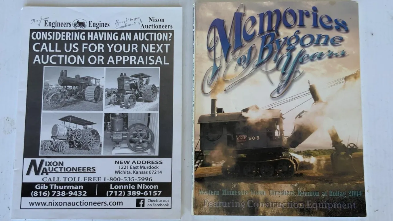 Memories of Bygone Years and Engines and Engineer Books