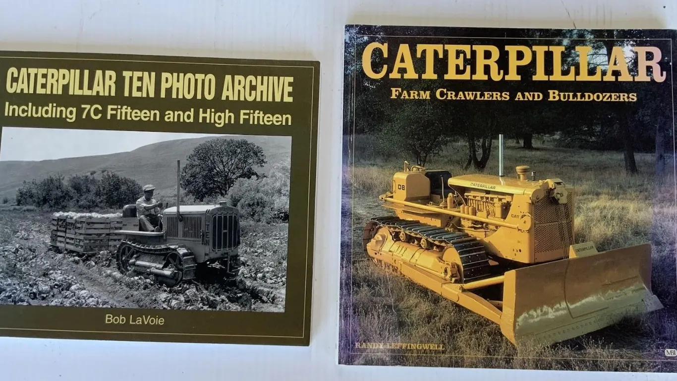 Caterpillar Farm Crawlers and Caterpillar 10/15 Photo Archive Books