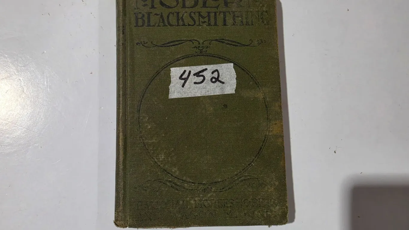 1913 Modern Blacksmithing Book – 200pg