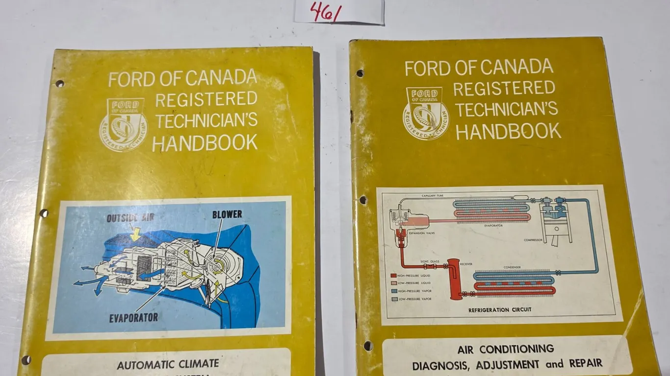 (2) Ford of Canada Technician’s Handbooks