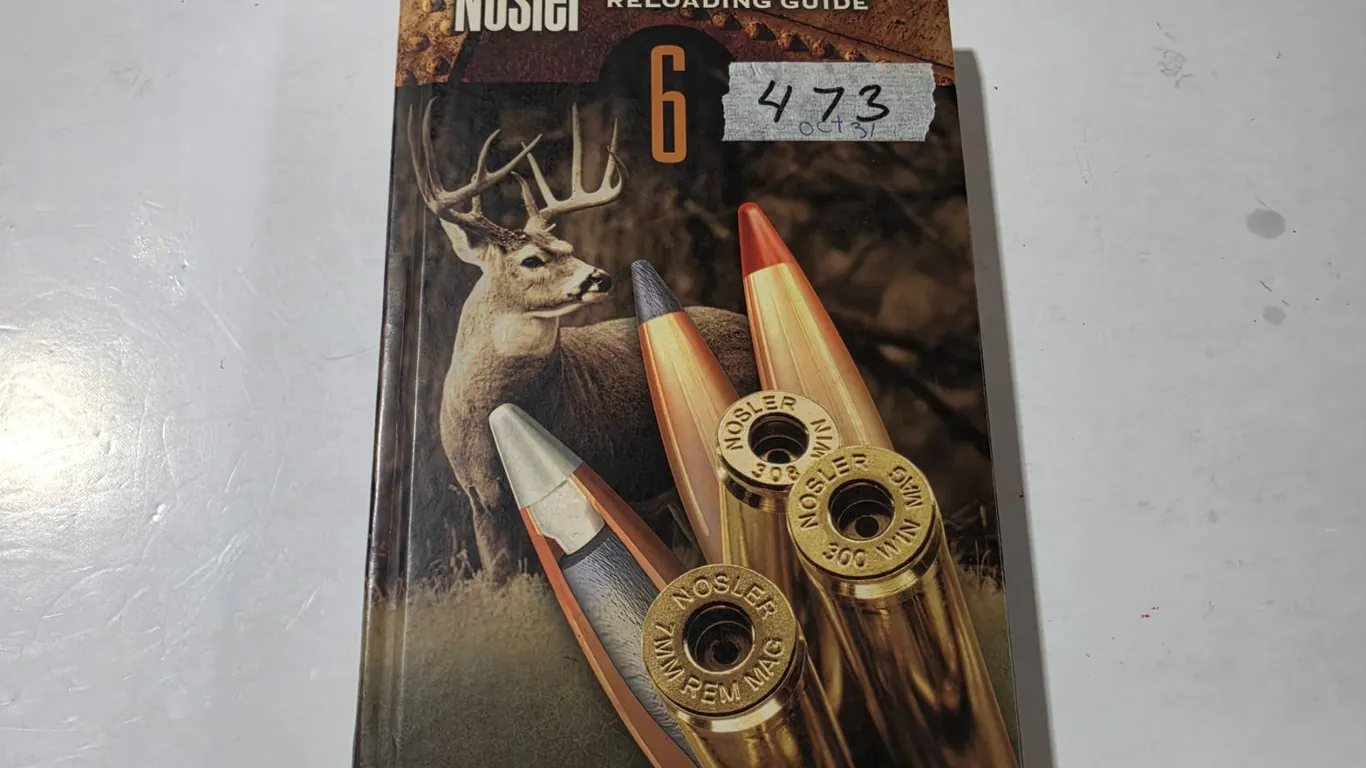 Nosler Reloading Guide – 825pg