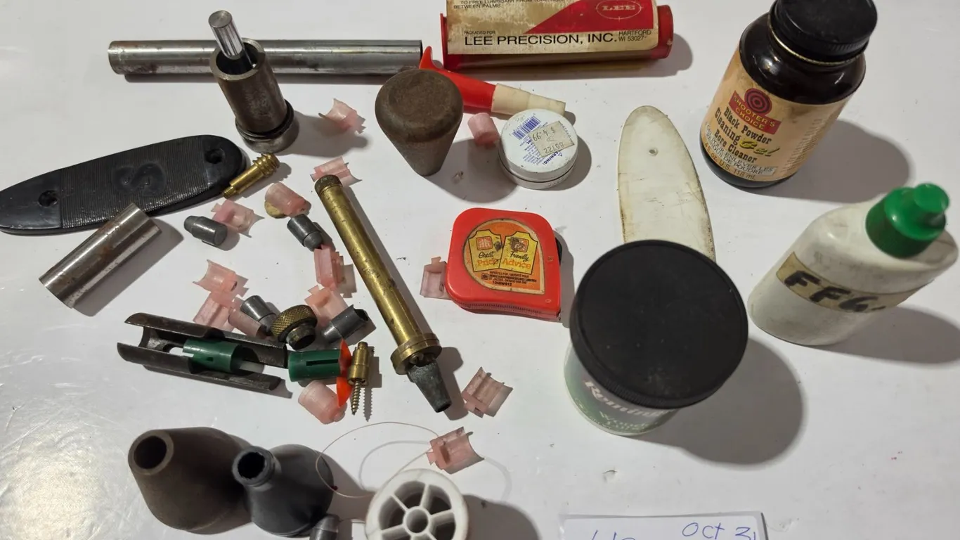 Black Powder Reloading Mixed Lot