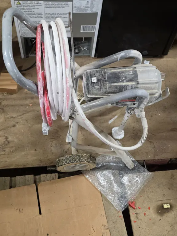 Paint Sprayer – Working