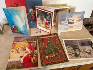 (9) Christmas Cards (as is)
