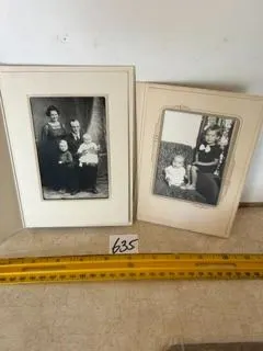 (2) Cabinet Portraits