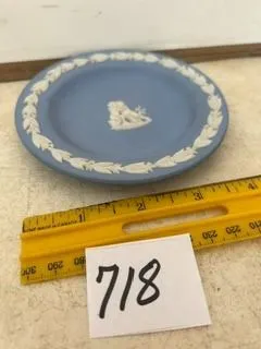 Blue Wedgewood Round Dish