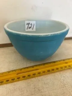 Blue Pyrex Bowl, 5 ½”