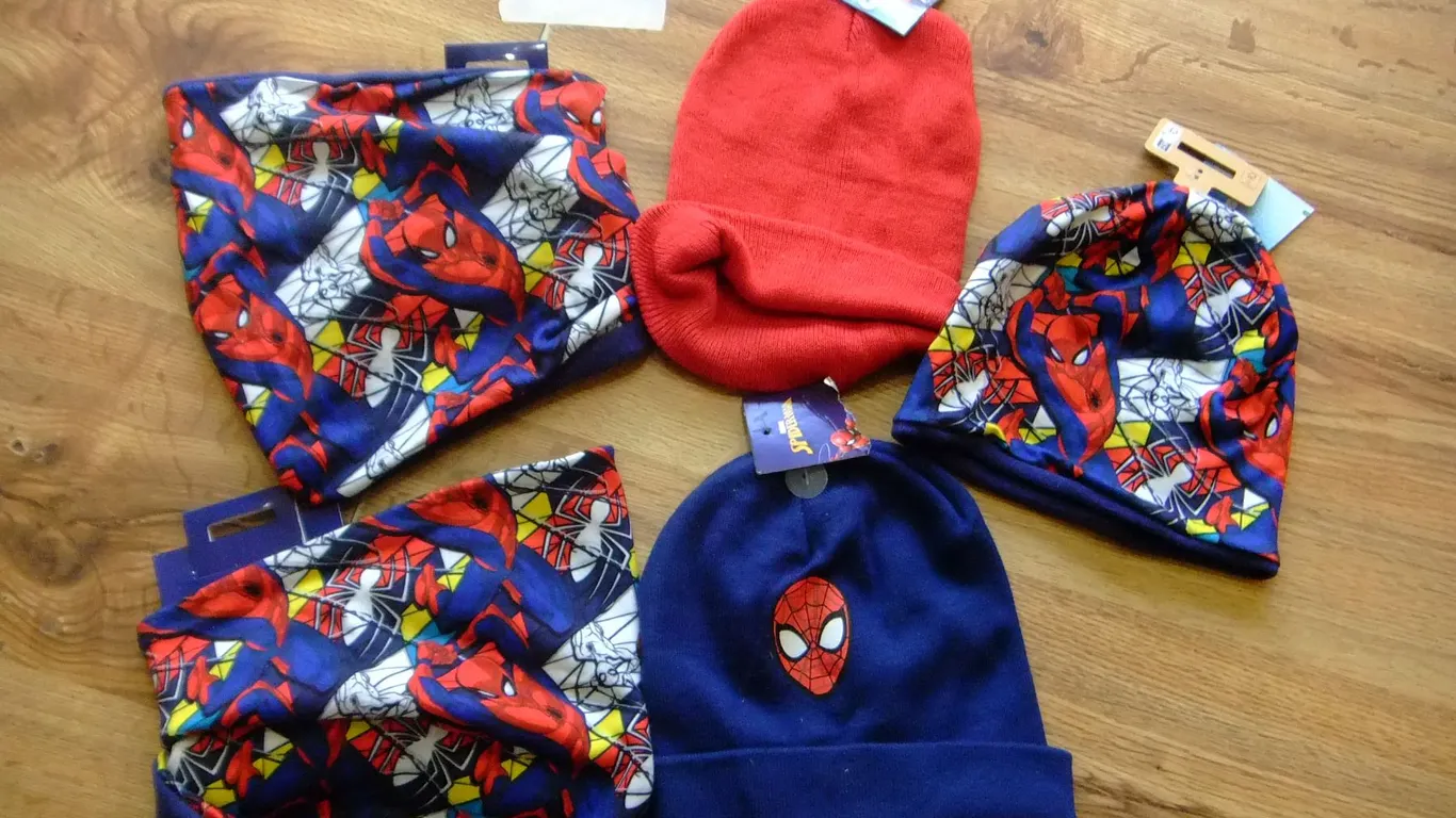 New Spiderman Toques and Scarves