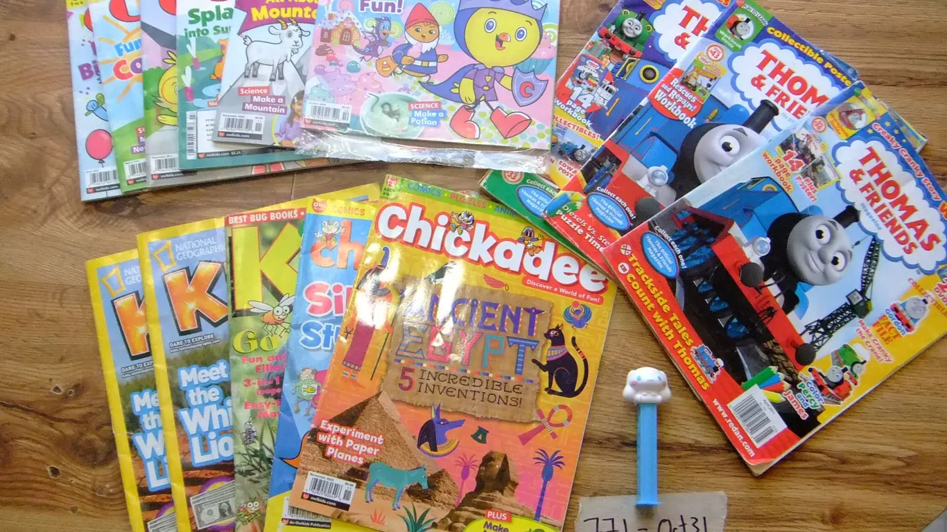 Miscellaneous Children’s Magazines, in good condition, some like new