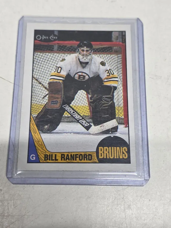 Bill Ranford Rookie Card 1987-88 O-Pee-Chee