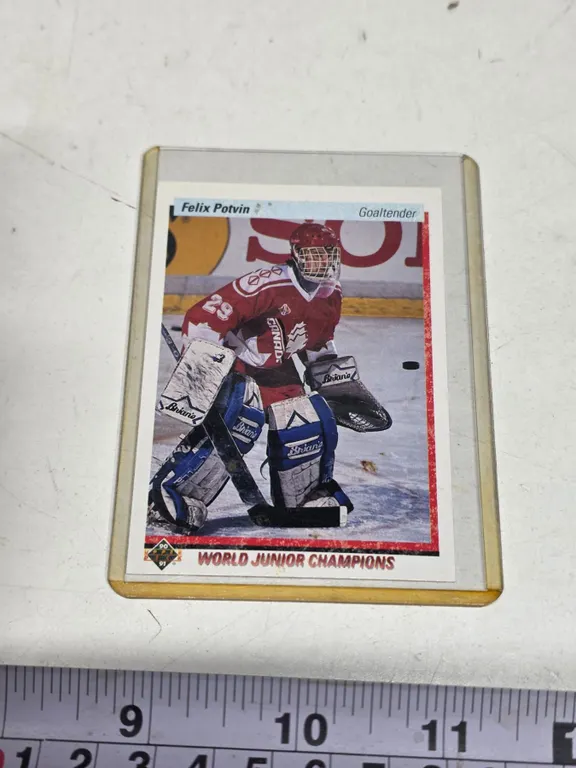 Felix Potvin Rookie Card 1990-91 Upper Deck