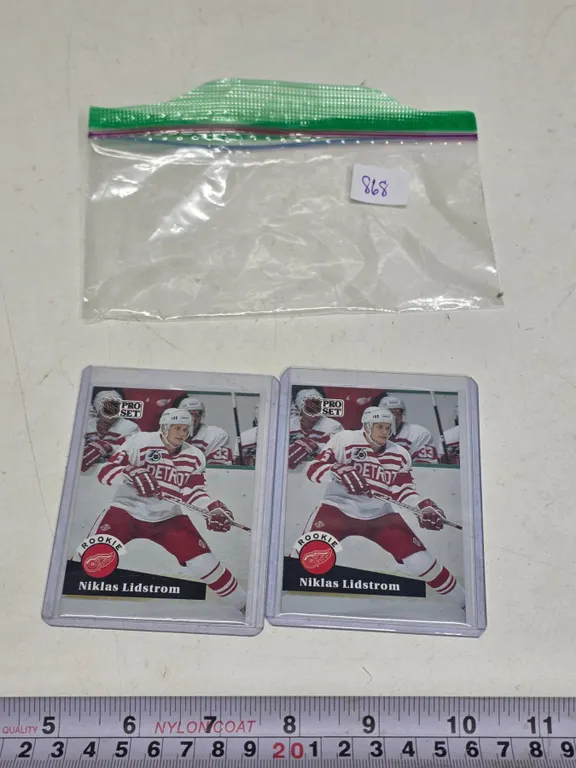 2 – Nicklas Lidstrom Rookie Cards 1991-92 Pro Set
