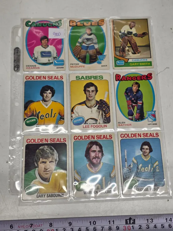 70’s Lot of 9 cards