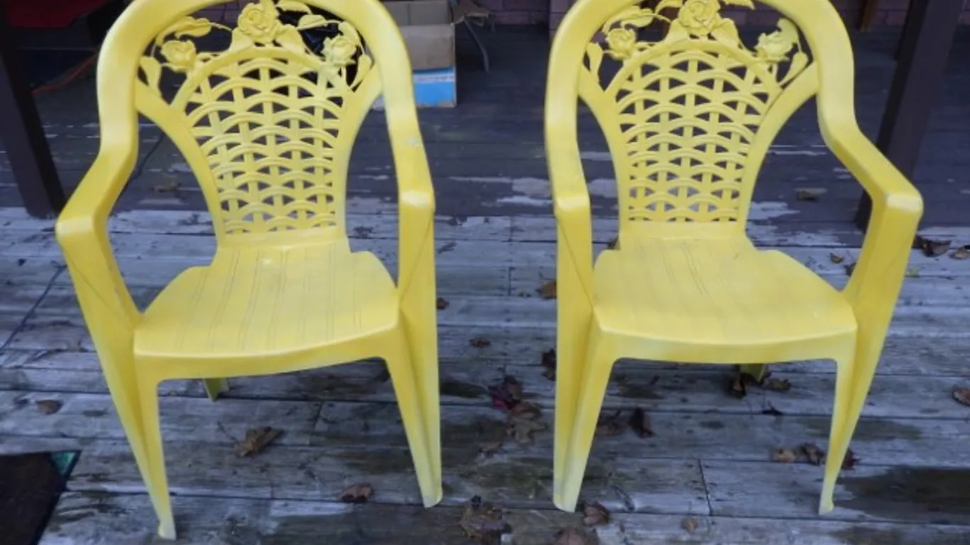 Yellow Patio Chairs
