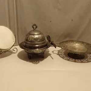 Silver Plated Serving Set