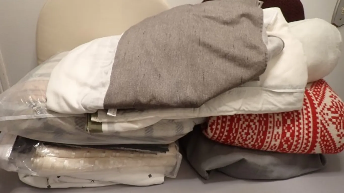 Various Bedding, Blankets, Pillows and Drapes