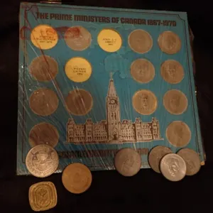 Vintage Prime Minister Commemorative Medallions
