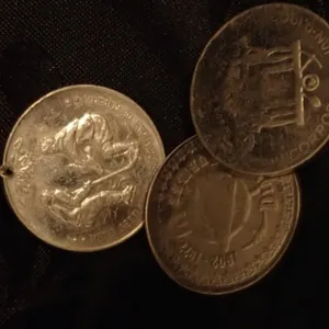Dawson City Diamond Jubilee Medallions
