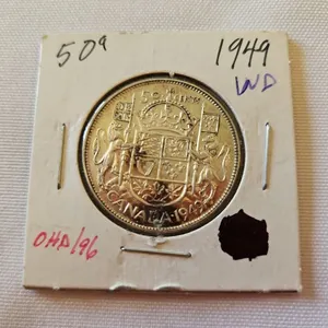 1949 Cdn 50 cent - WD