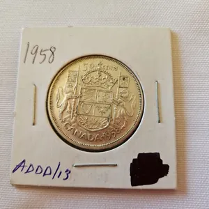 1958 Cdn 50 cent