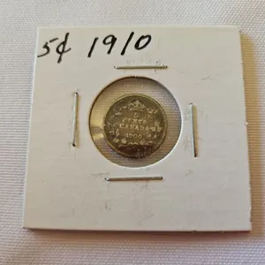 1909 Cdn 10 cent