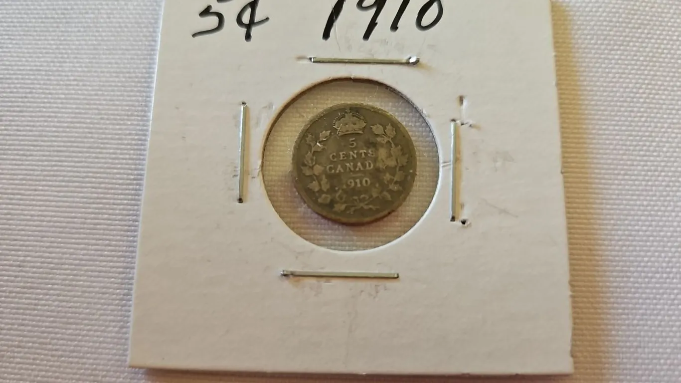 1910 Cdn 10 cent