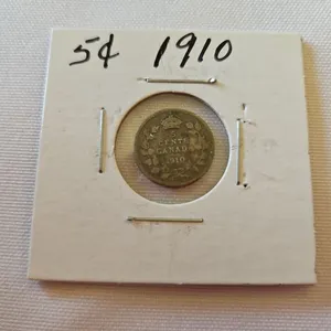 1910 Cdn 10 cent