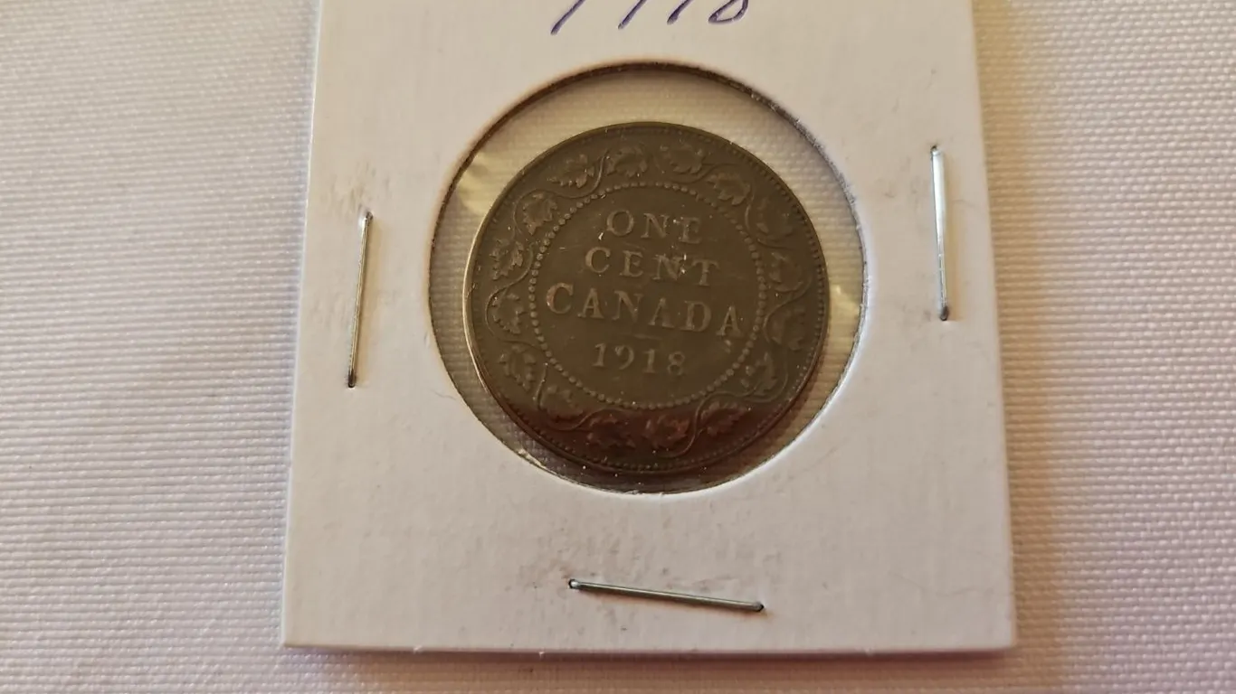 1918 Cdn lg. cent