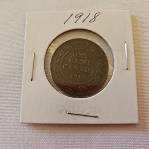 1918 Cdn lg. cent