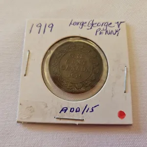 1919 Cdn lg. cent