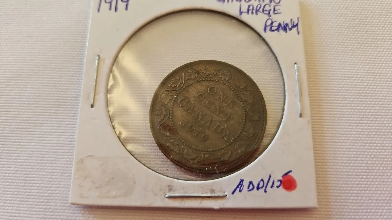 1919 Cdn lg. cent